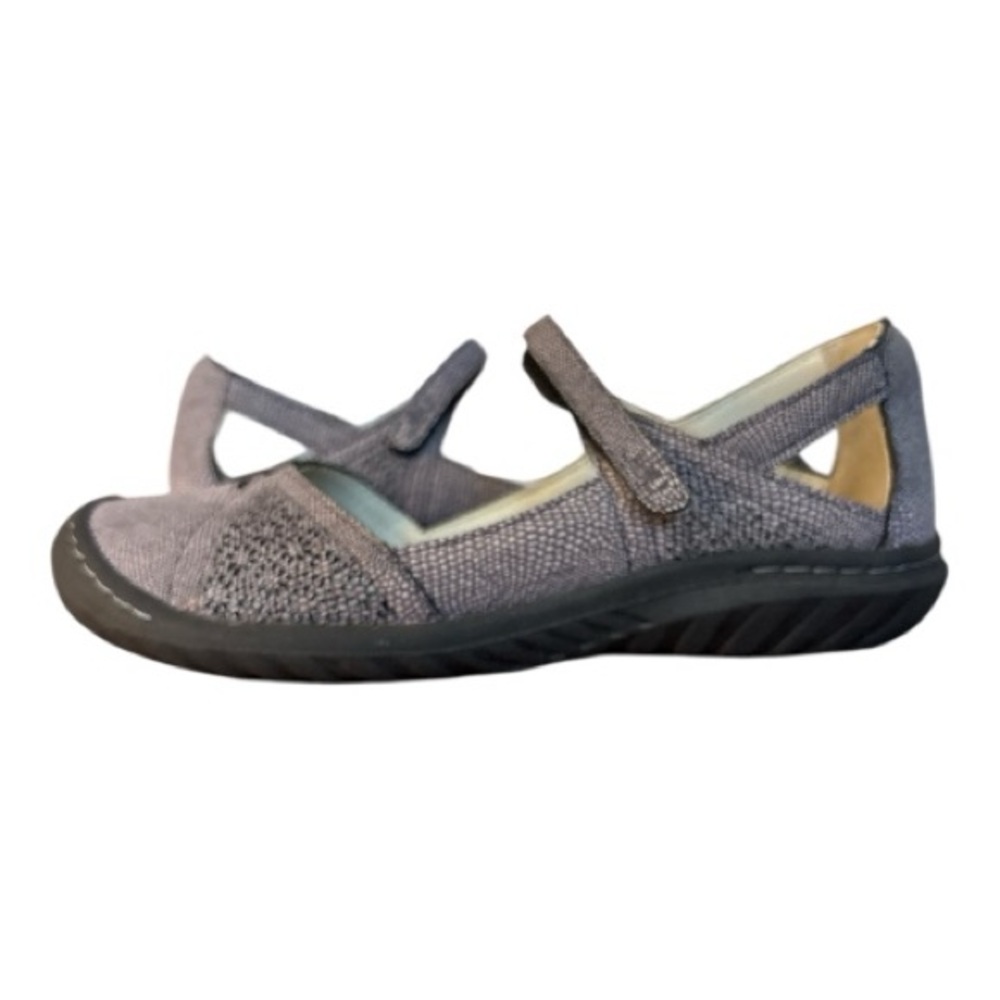 JBU JAMBU LAVENDER REPTILE TEXTURED MARY JANE SHOES WOMENS SIZE 7 EUC - Picture 7 of 11